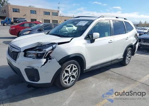 2021 Subaru Forester Premium из США, поврежденный, VIN JF2SKAJC6MH580509